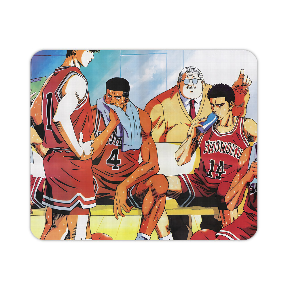 （画像用） SLAM DUNK／スラムダンク マウスパッド ステッチ加工 ラバー素材 防水 滑り止め 超薄型 ゲーミング/オフィス対応