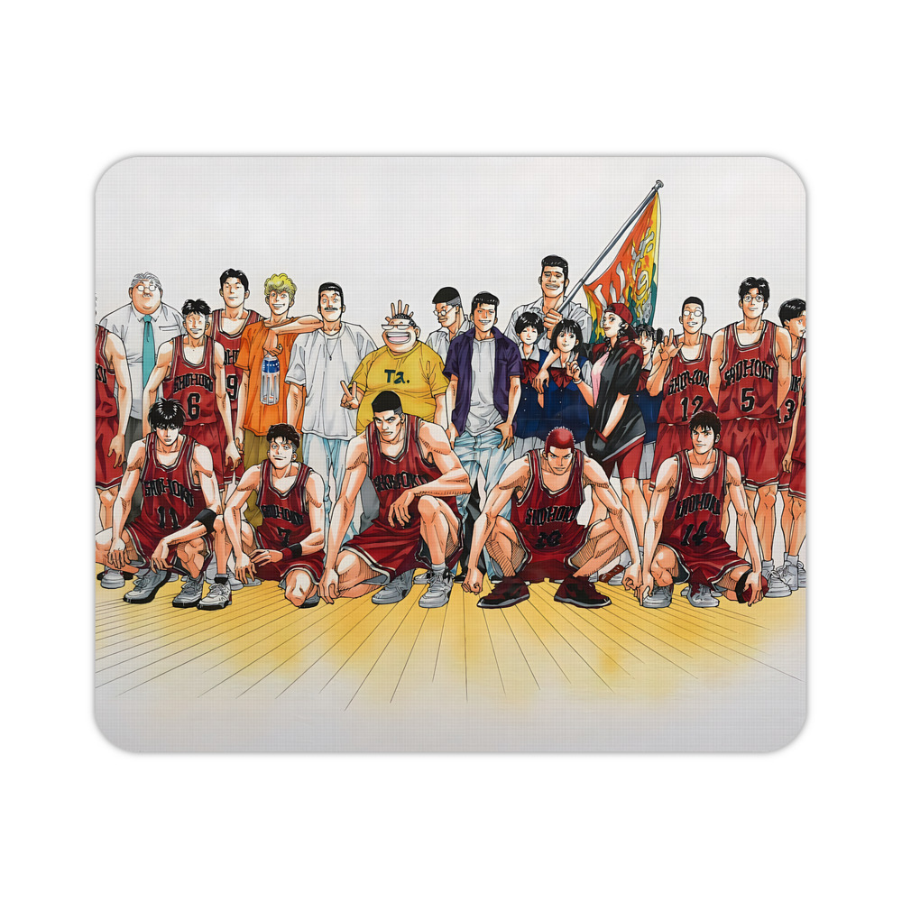 （画像用） SLAM DUNK／スラムダンク マウスパッド ステッチ加工 ラバー素材 防水 滑り止め 超薄型 ゲーミング/オフィス対応