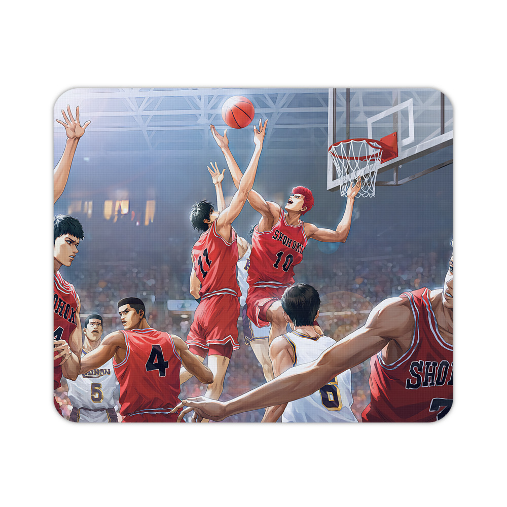 （画像用） SLAM DUNK／スラムダンク マウスパッド ステッチ加工 ラバー素材 防水 滑り止め 超薄型 ゲーミング/オフィス対応
