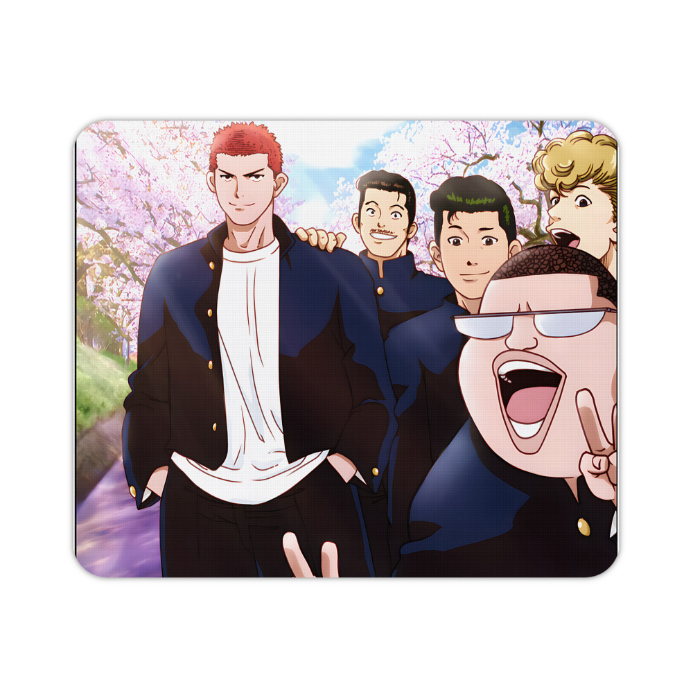 （画像用） SLAM DUNK／スラムダンク マウスパッド ステッチ加工 ラバー素材 防水 滑り止め 超薄型 ゲーミング/オフィス対応