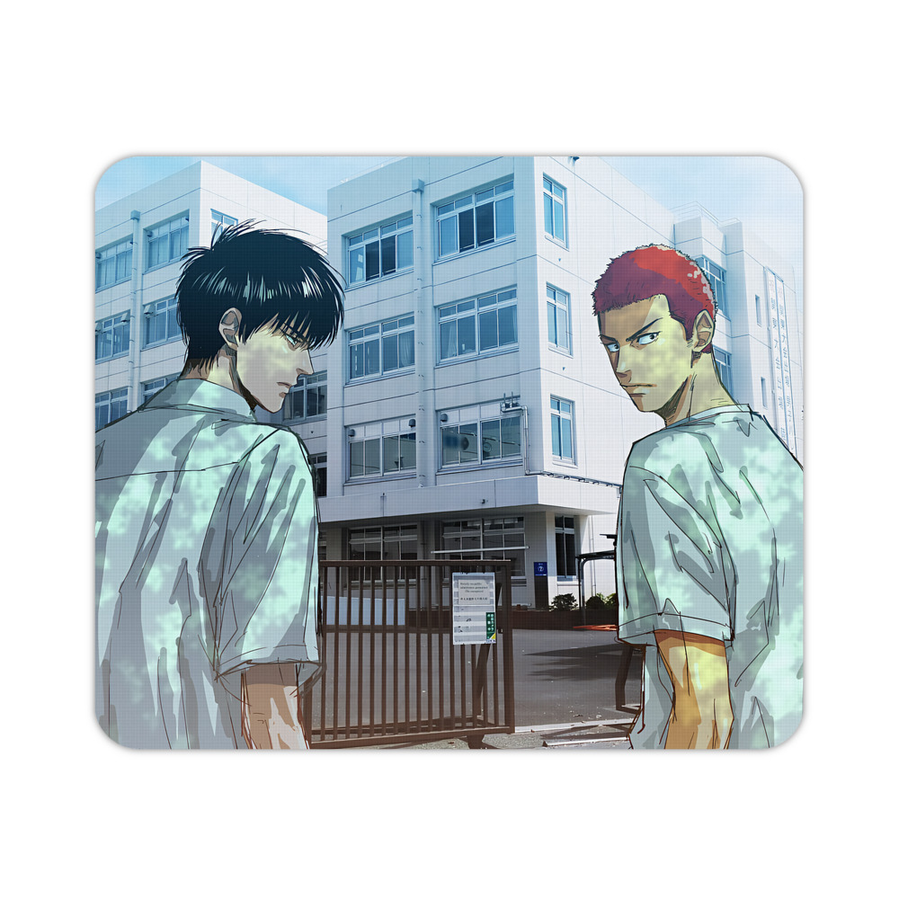 （画像用） SLAM DUNK／スラムダンク マウスパッド ステッチ加工 ラバー素材 防水 滑り止め 超薄型 ゲーミング/オフィス対応