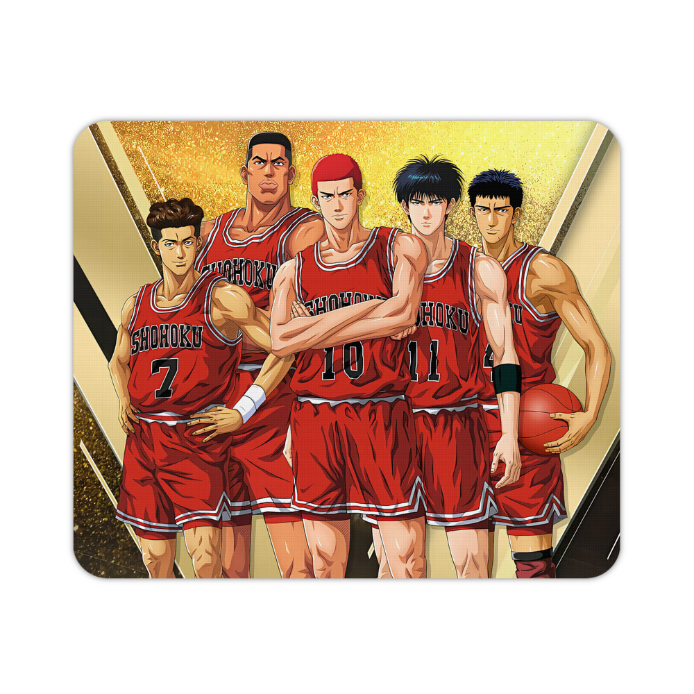 （画像用） SLAM DUNK／スラムダンク マウスパッド ステッチ加工 ラバー素材 防水 滑り止め 超薄型 ゲーミング/オフィス対応