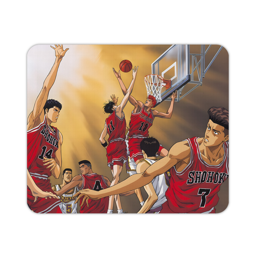 （画像用） SLAM DUNK／スラムダンク マウスパッド ステッチ加工 ラバー素材 防水 滑り止め 超薄型 ゲーミング/オフィス対応