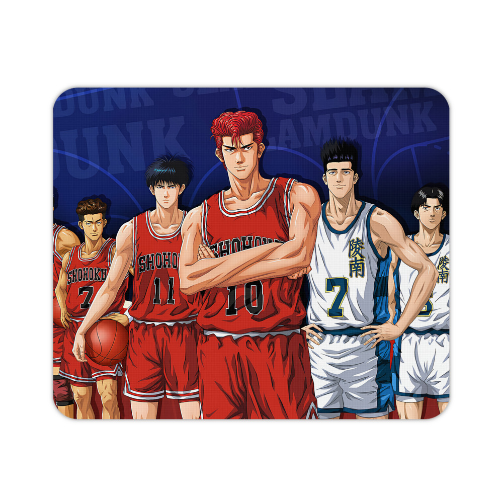 （画像用） SLAM DUNK／スラムダンク マウスパッド ステッチ加工 ラバー素材 防水 滑り止め 超薄型 ゲーミング/オフィス対応