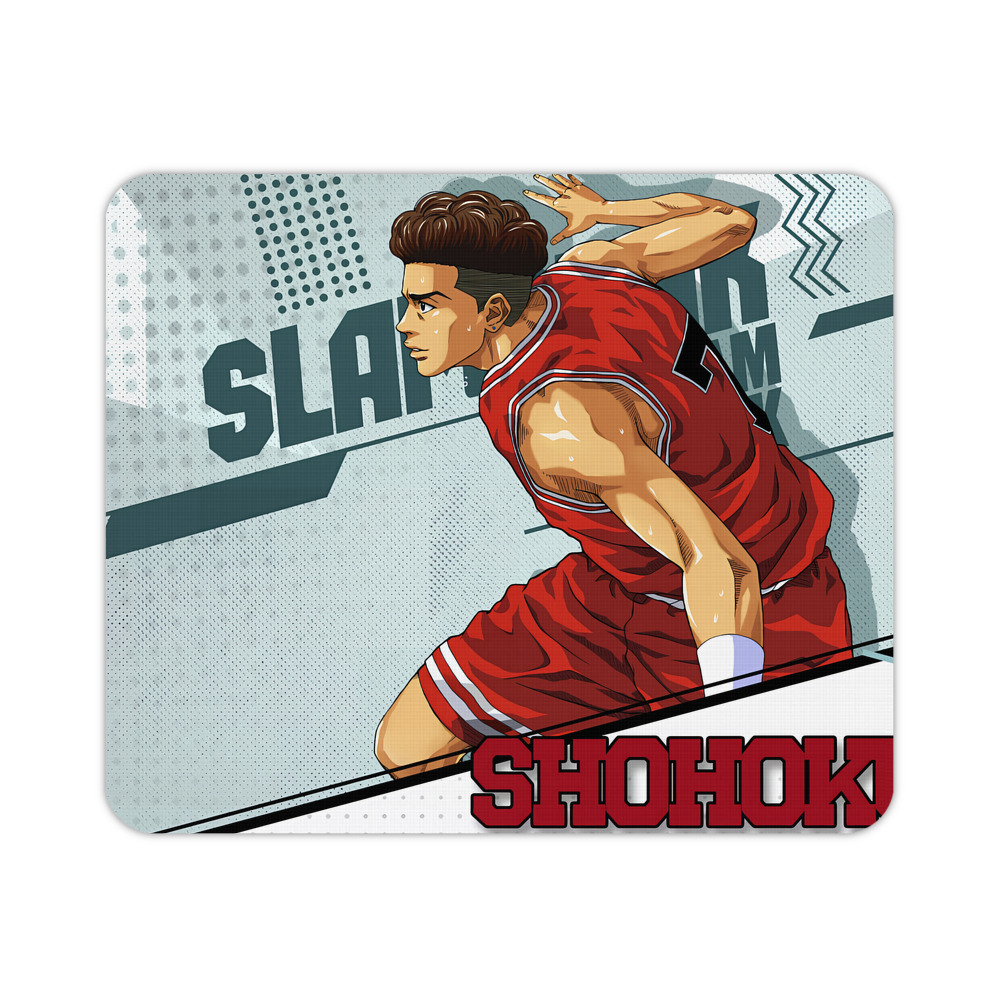 （画像用） SLAM DUNK／スラムダンク マウスパッド ステッチ加工 ラバー素材 防水 滑り止め 超薄型 ゲーミング/オフィス対応