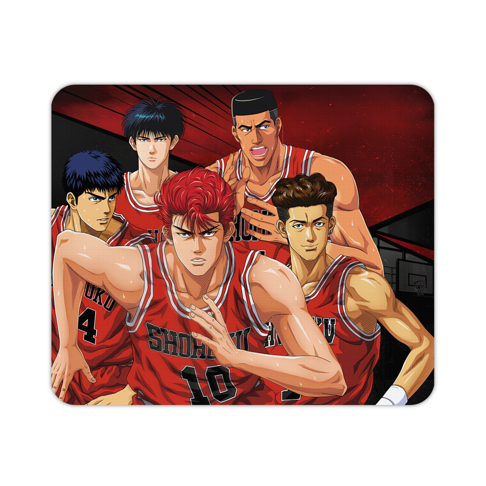 （画像用） SLAM DUNK／スラムダンク マウスパッド ステッチ加工 ラバー素材 防水 滑り止め 超薄型 ゲーミング/オフィス対応