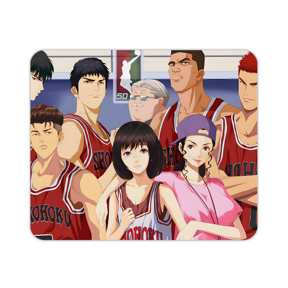 （画像用） SLAM DUNK／スラムダンク マウスパッド ステッチ加工 ラバー素材 防水 滑り止め 超薄型 ゲーミング/オフィス対応