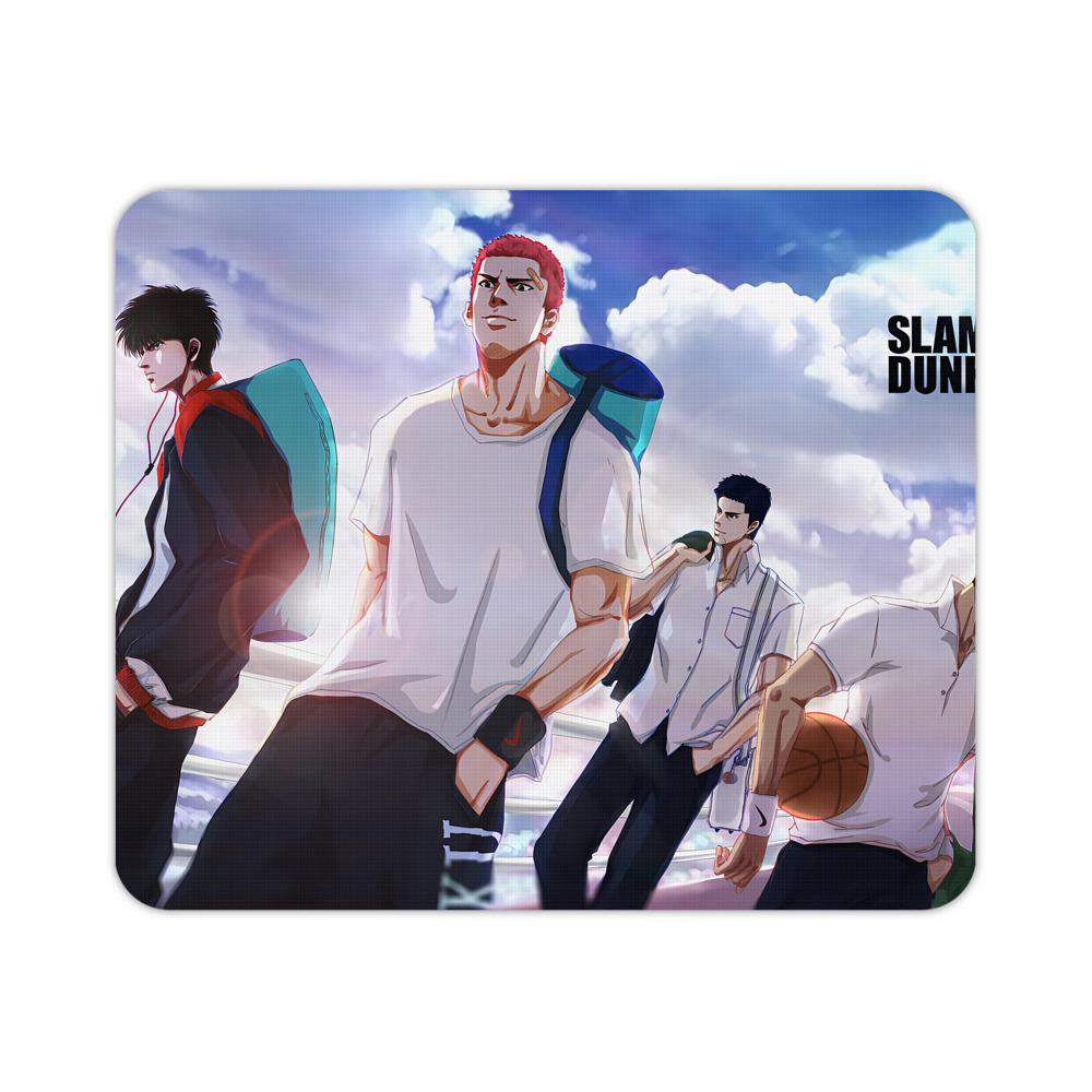 （画像用） SLAM DUNK／スラムダンク マウスパッド ステッチ加工 ラバー素材 防水 滑り止め 超薄型 ゲーミング/オフィス対応