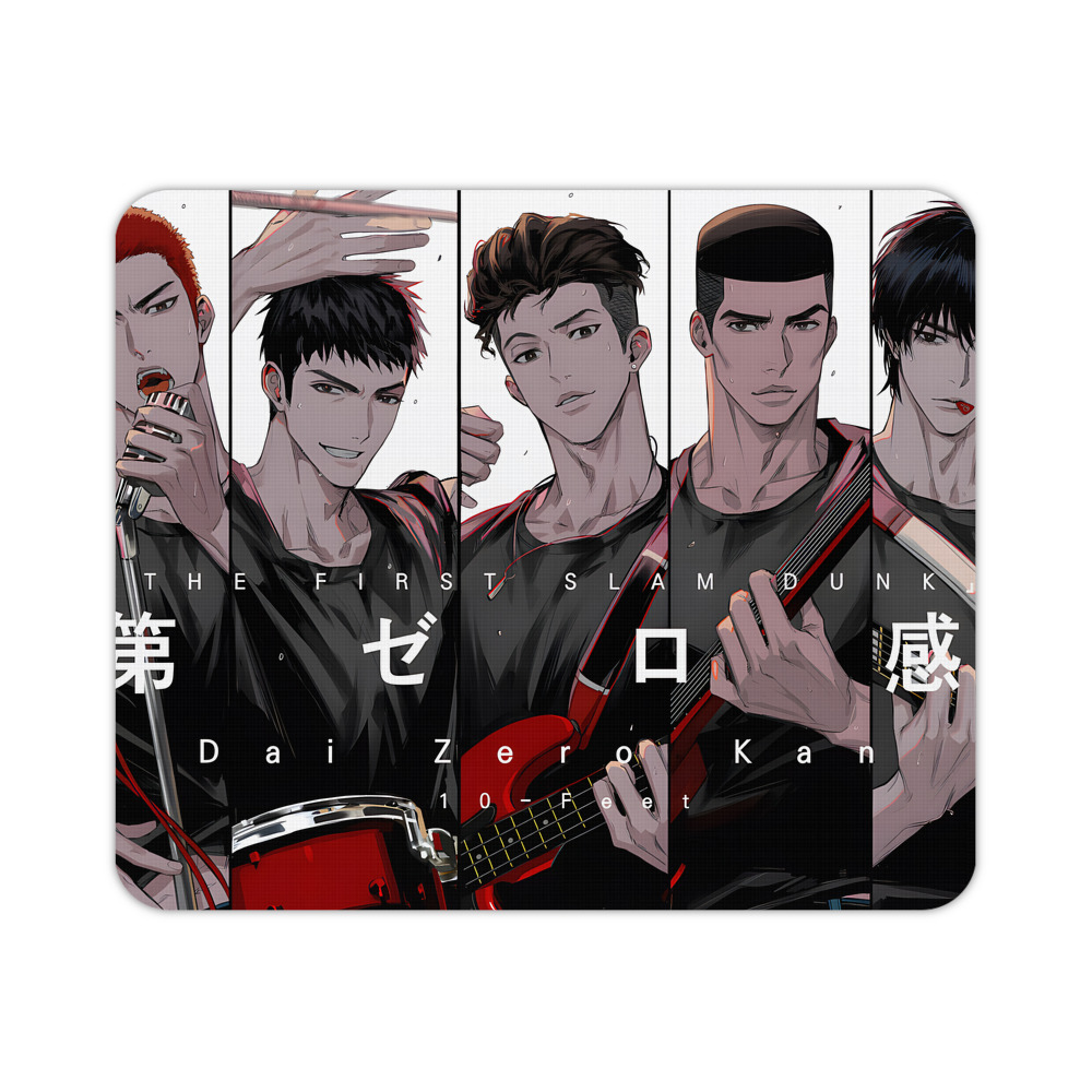 （画像用） SLAM DUNK／スラムダンク マウスパッド ステッチ加工 ラバー素材 防水 滑り止め 超薄型 ゲーミング/オフィス対応