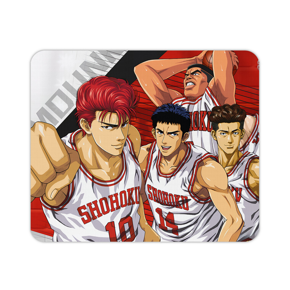 （画像用） SLAM DUNK／スラムダンク マウスパッド ステッチ加工 ラバー素材 防水 滑り止め 超薄型 ゲーミング/オフィス対応