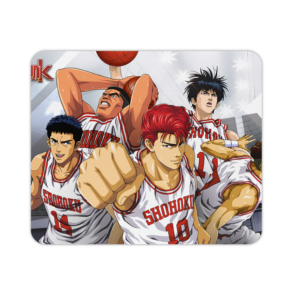 （画像用） SLAM DUNK／スラムダンク マウスパッド ステッチ加工 ラバー素材 防水 滑り止め 超薄型 ゲーミング/オフィス対応