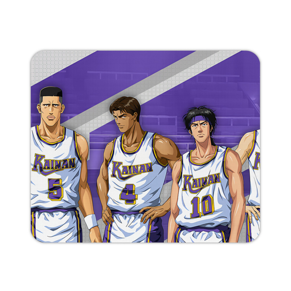 （画像用） SLAM DUNK／スラムダンク マウスパッド ステッチ加工 ラバー素材 防水 滑り止め 超薄型 ゲーミング/オフィス対応