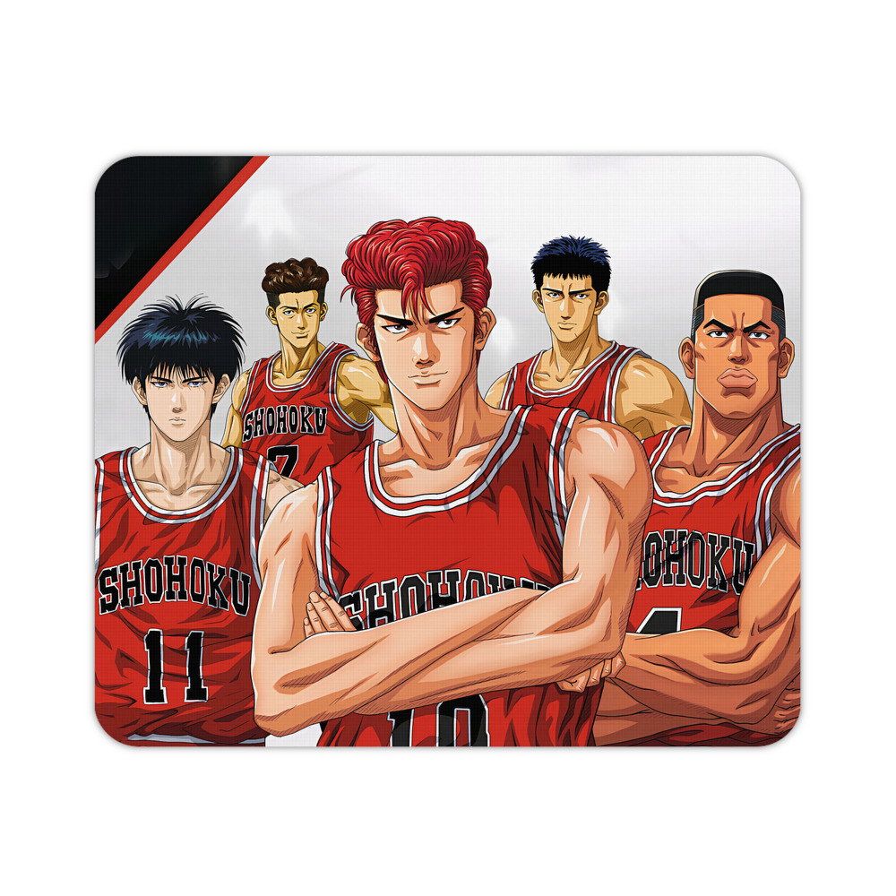 （画像用） SLAM DUNK／スラムダンク マウスパッド ステッチ加工 ラバー素材 防水 滑り止め 超薄型 ゲーミング/オフィス対応