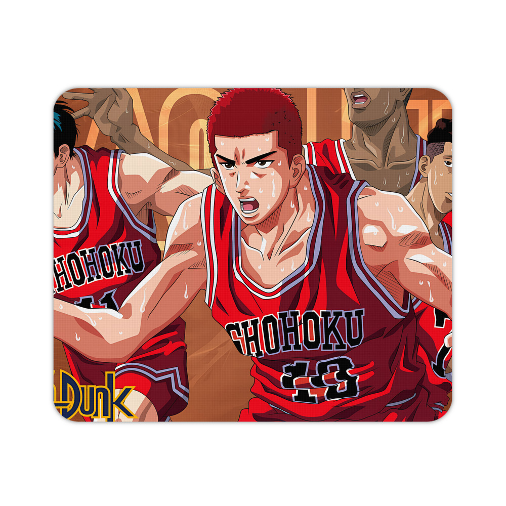 （画像用） SLAM DUNK／スラムダンク マウスパッド ステッチ加工 ラバー素材 防水 滑り止め 超薄型 ゲーミング/オフィス対応