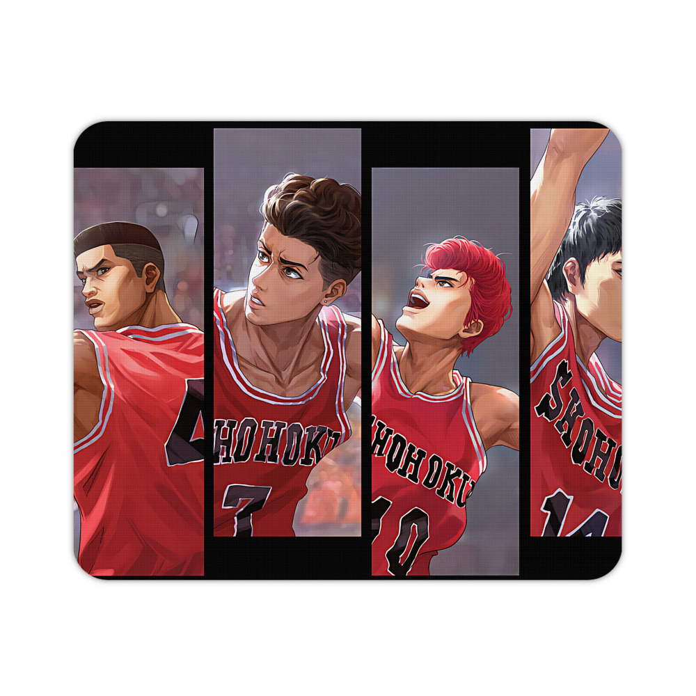 （画像用） SLAM DUNK／スラムダンク マウスパッド ステッチ加工 ラバー素材 防水 滑り止め 超薄型 ゲーミング/オフィス対応