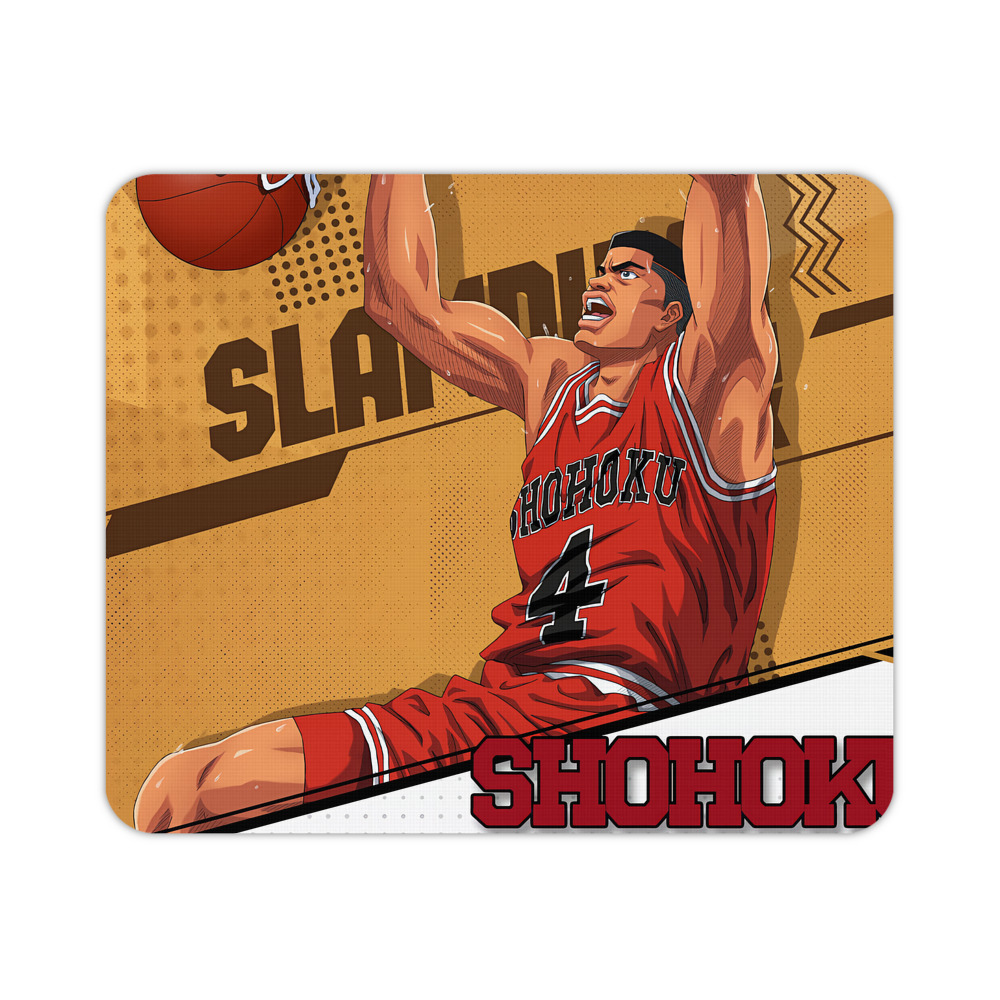 （画像用） SLAM DUNK／スラムダンク マウスパッド ステッチ加工 ラバー素材 防水 滑り止め 超薄型 ゲーミング/オフィス対応