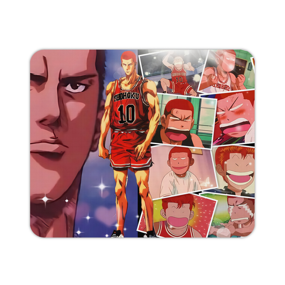 （画像用） SLAM DUNK／スラムダンク マウスパッド ステッチ加工 ラバー素材 防水 滑り止め 超薄型 ゲーミング/オフィス対応