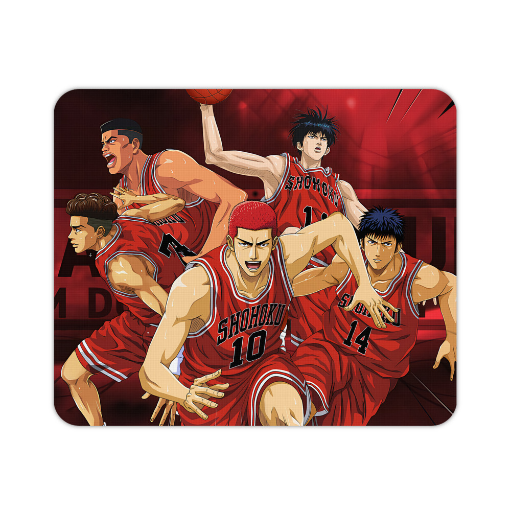 （画像用） SLAM DUNK／スラムダンク マウスパッド ステッチ加工 ラバー素材 防水 滑り止め 超薄型 ゲーミング/オフィス対応