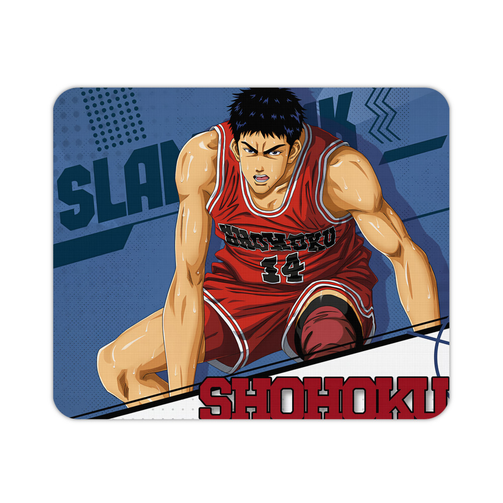 （画像用） SLAM DUNK／スラムダンク マウスパッド ステッチ加工 ラバー素材 防水 滑り止め 超薄型 ゲーミング/オフィス対応