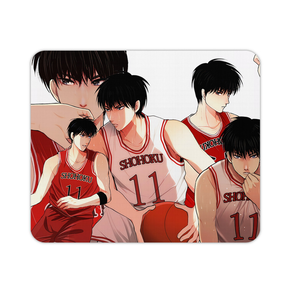 （画像用） SLAM DUNK／スラムダンク マウスパッド ステッチ加工 ラバー素材 防水 滑り止め 超薄型 ゲーミング/オフィス対応