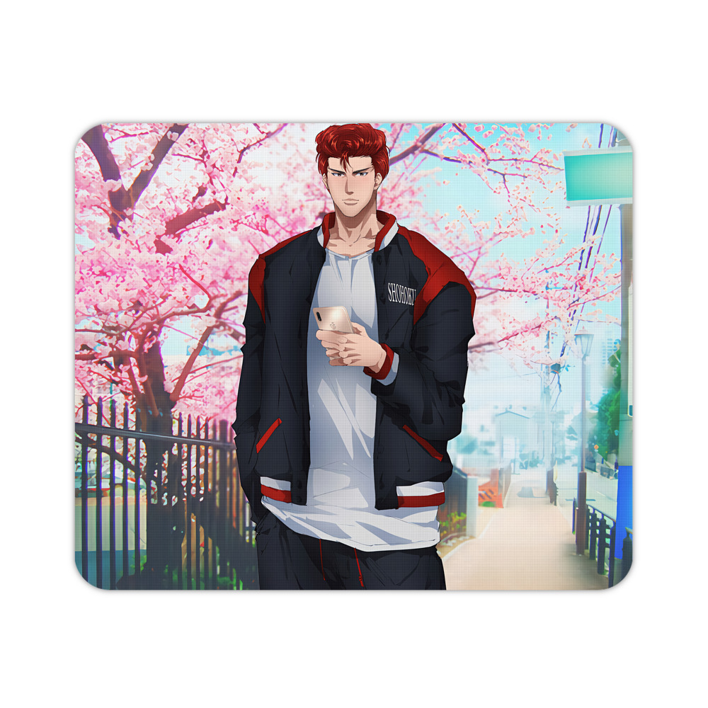 （画像用） SLAM DUNK／スラムダンク マウスパッド ステッチ加工 ラバー素材 防水 滑り止め 超薄型 ゲーミング/オフィス対応