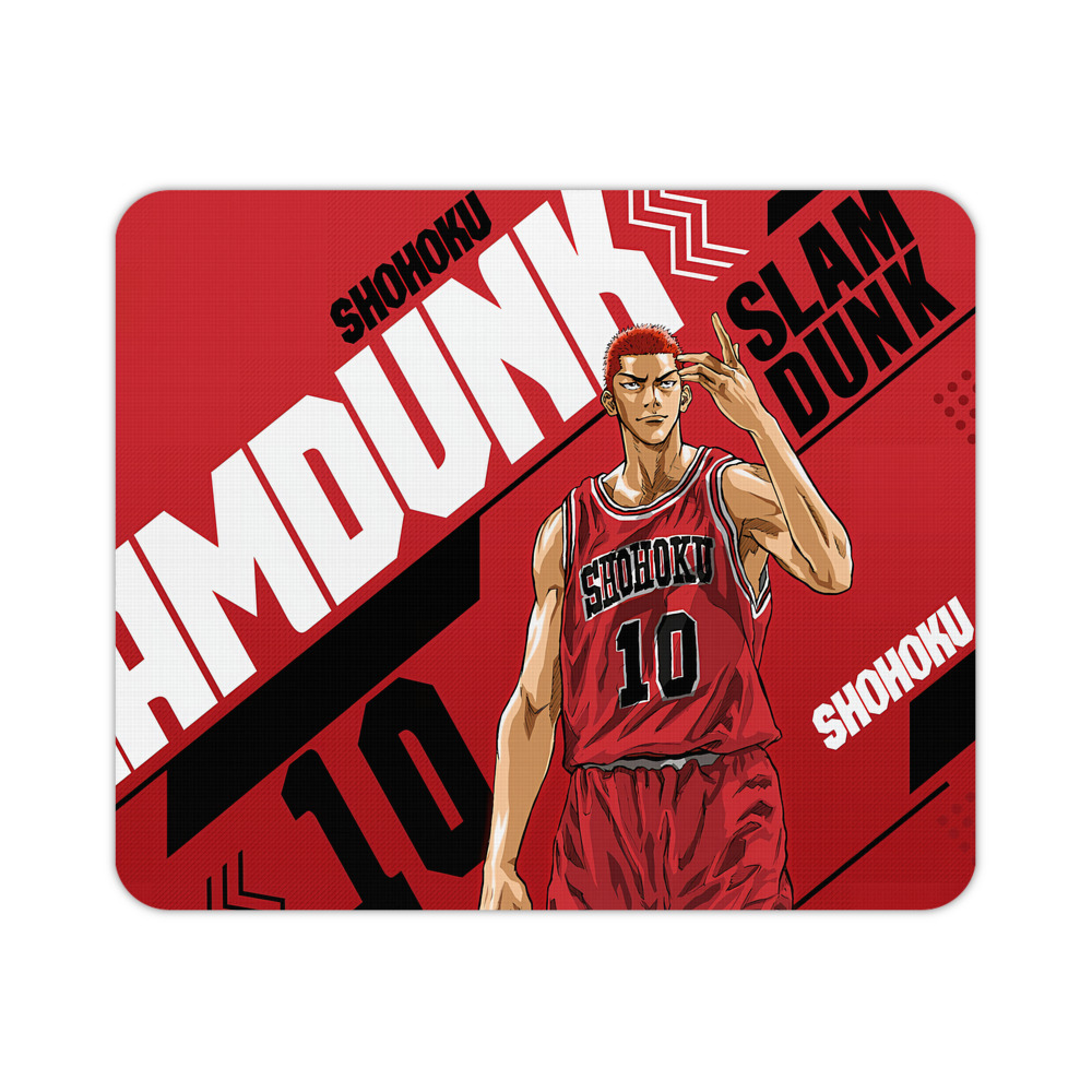 （画像用） SLAM DUNK／スラムダンク マウスパッド ステッチ加工 ラバー素材 防水 滑り止め 超薄型 ゲーミング/オフィス対応