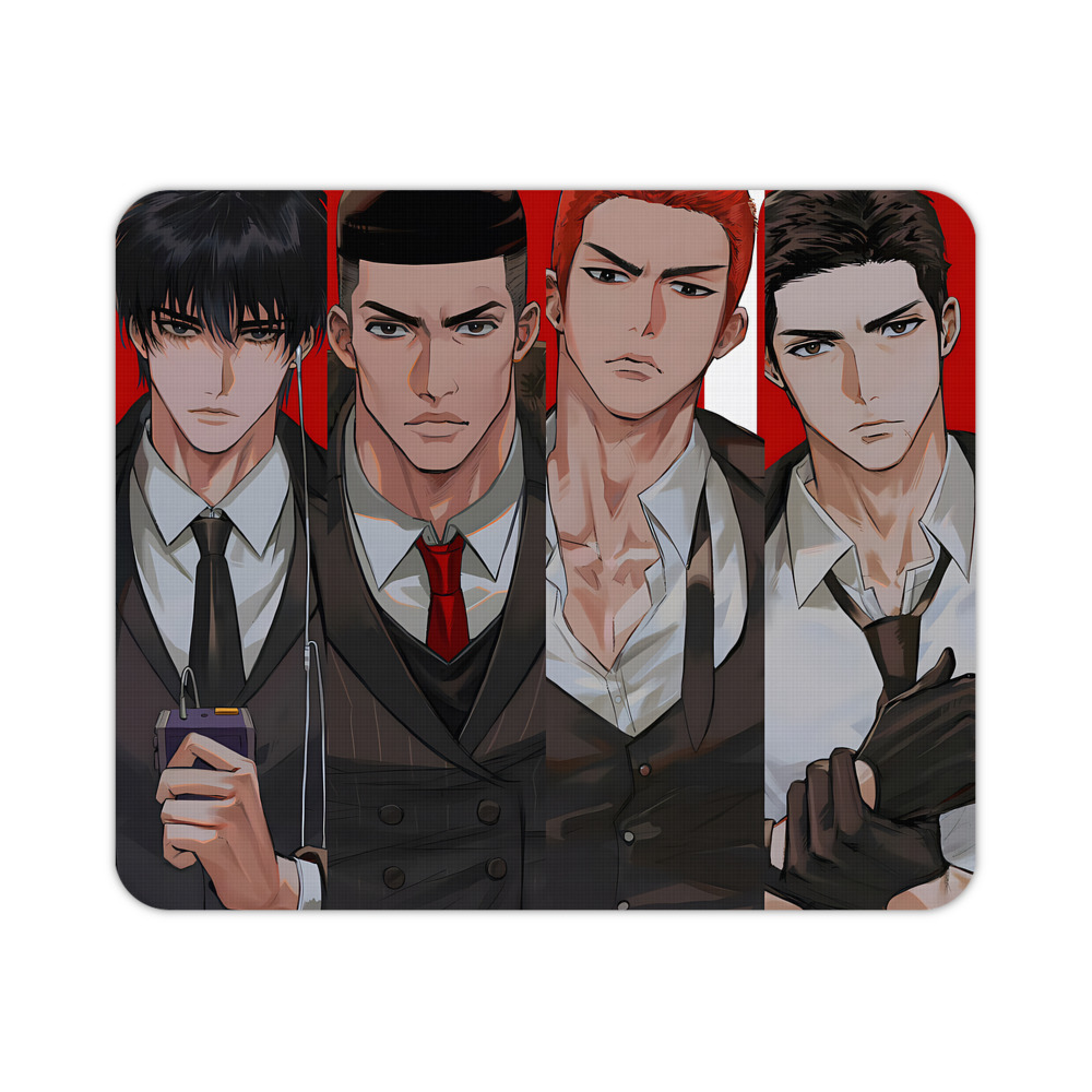（画像用） SLAM DUNK／スラムダンク マウスパッド ステッチ加工 ラバー素材 防水 滑り止め 超薄型 ゲーミング/オフィス対応