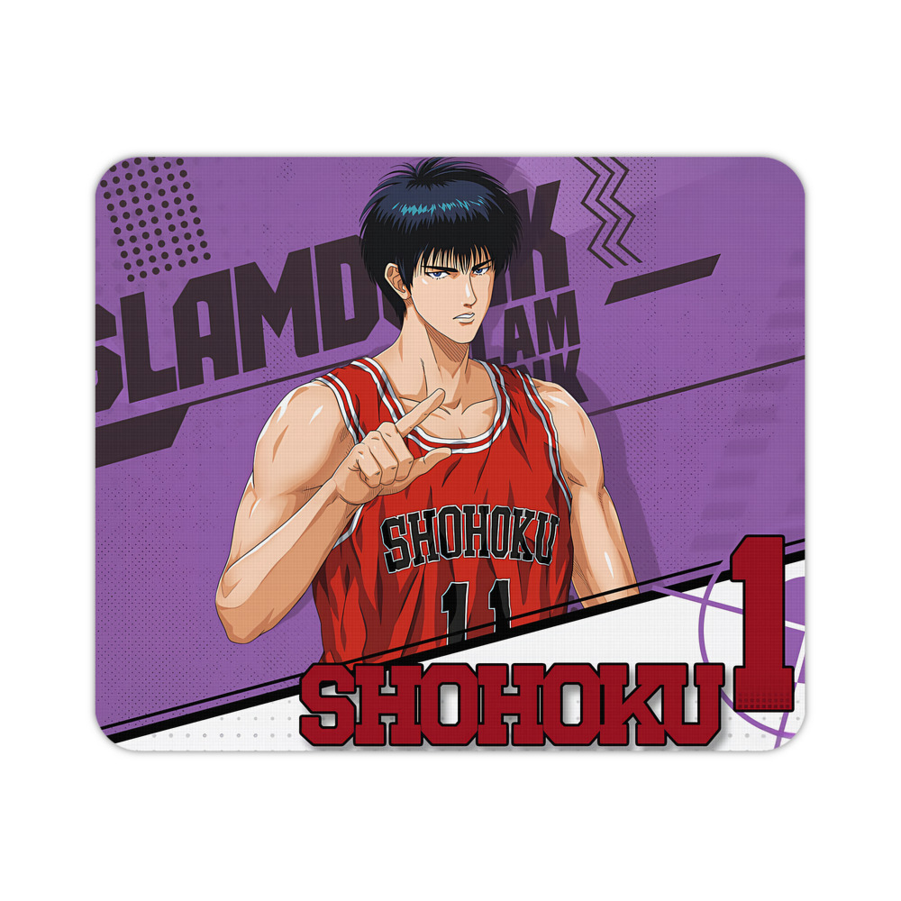 （画像用） SLAM DUNK／スラムダンク マウスパッド ステッチ加工 ラバー素材 防水 滑り止め 超薄型 ゲーミング/オフィス対応