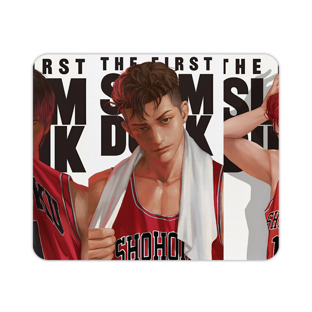 （画像用） SLAM DUNK／スラムダンク マウスパッド ステッチ加工 ラバー素材 防水 滑り止め 超薄型 ゲーミング/オフィス対応