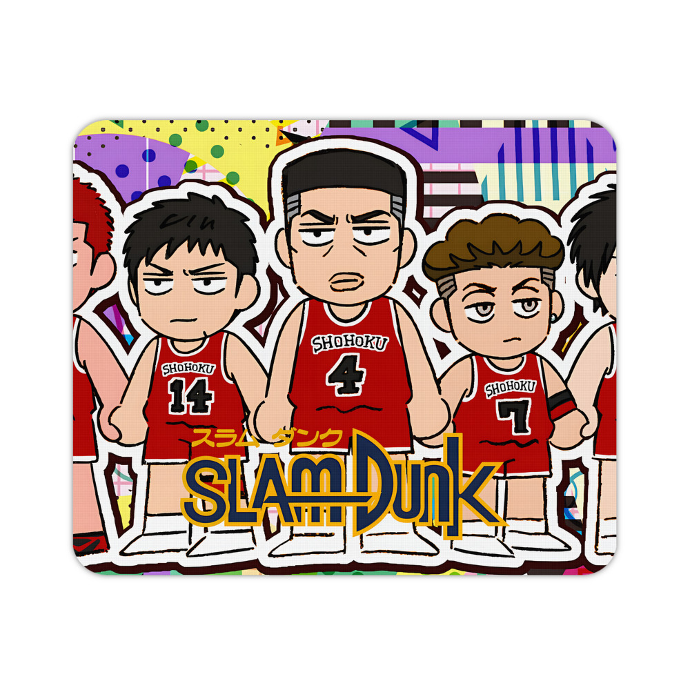 （画像用） SLAM DUNK／スラムダンク マウスパッド ステッチ加工 ラバー素材 防水 滑り止め 超薄型 ゲーミング/オフィス対応