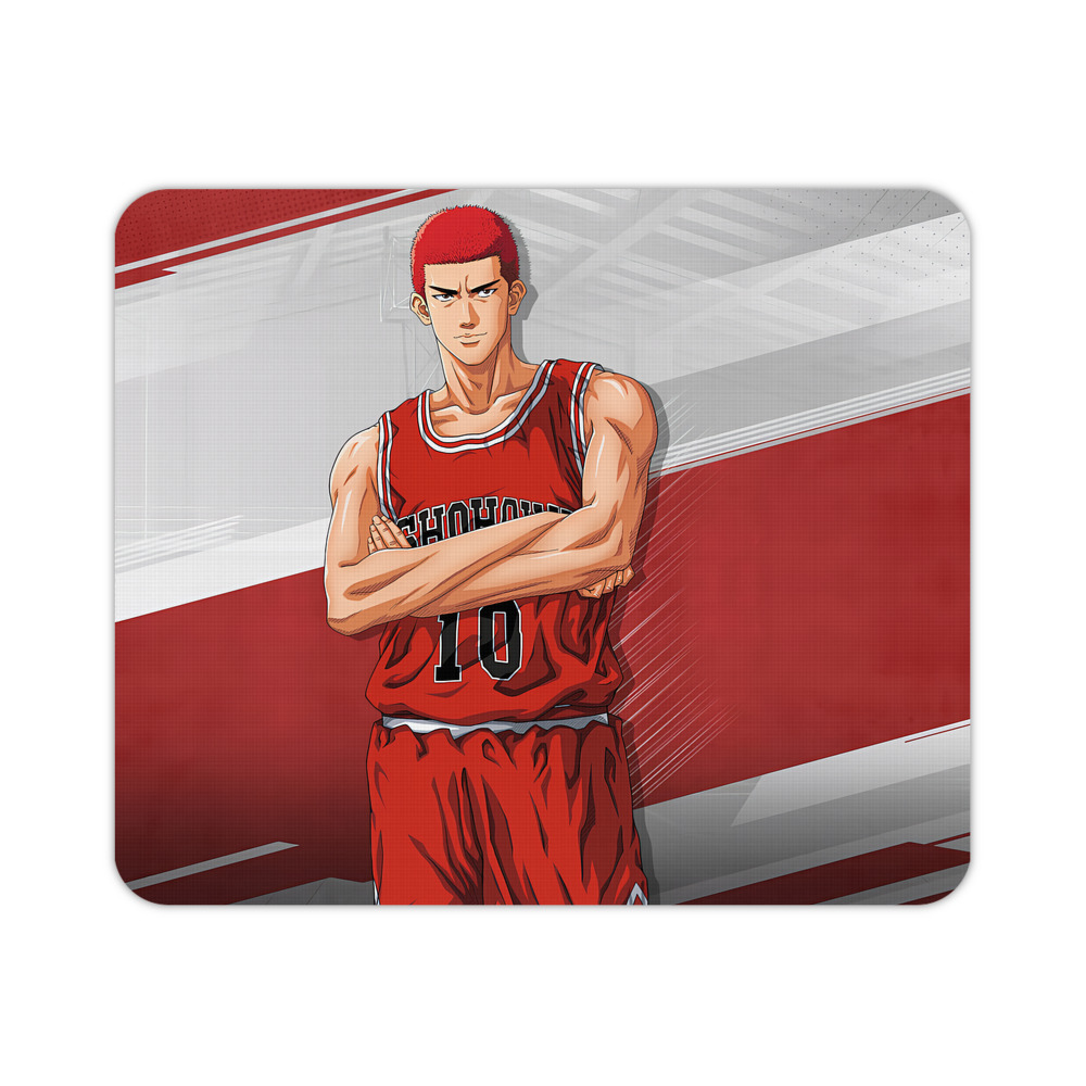 （画像用） SLAM DUNK／スラムダンク マウスパッド ステッチ加工 ラバー素材 防水 滑り止め 超薄型 ゲーミング/オフィス対応
