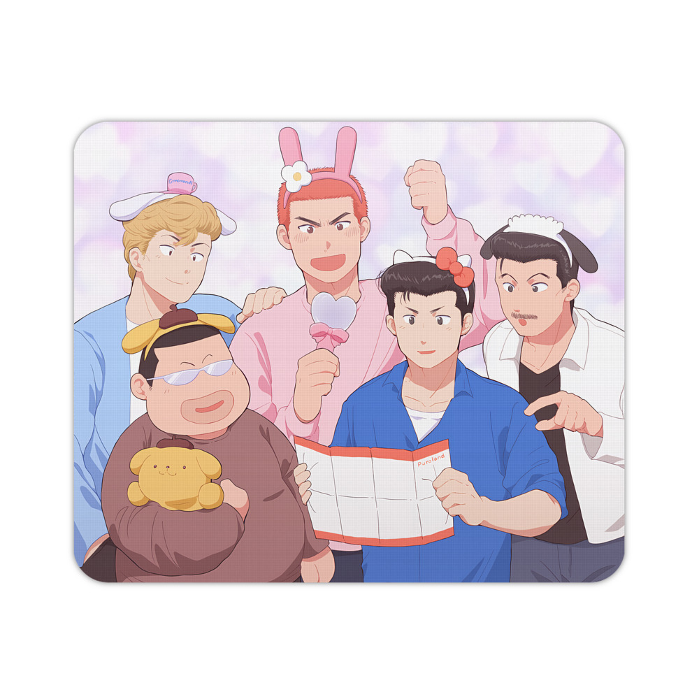 （画像用） SLAM DUNK／スラムダンク マウスパッド ステッチ加工 ラバー素材 防水 滑り止め 超薄型 ゲーミング/オフィス対応