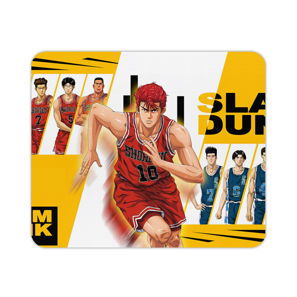 （画像用） SLAM DUNK／スラムダンク マウスパッド ステッチ加工 ラバー素材 防水 滑り止め 超薄型 ゲーミング/オフィス対応