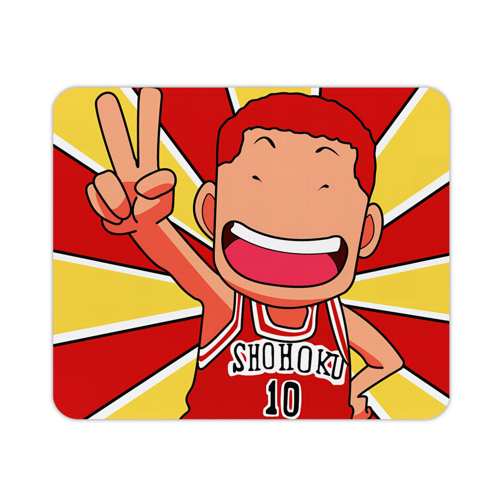 （画像用） SLAM DUNK／スラムダンク マウスパッド ステッチ加工 ラバー素材 防水 滑り止め 超薄型 ゲーミング/オフィス対応