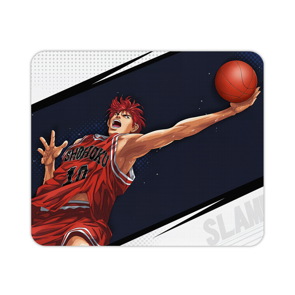 （画像用） SLAM DUNK／スラムダンク マウスパッド ステッチ加工 ラバー素材 防水 滑り止め 超薄型 ゲーミング/オフィス対応