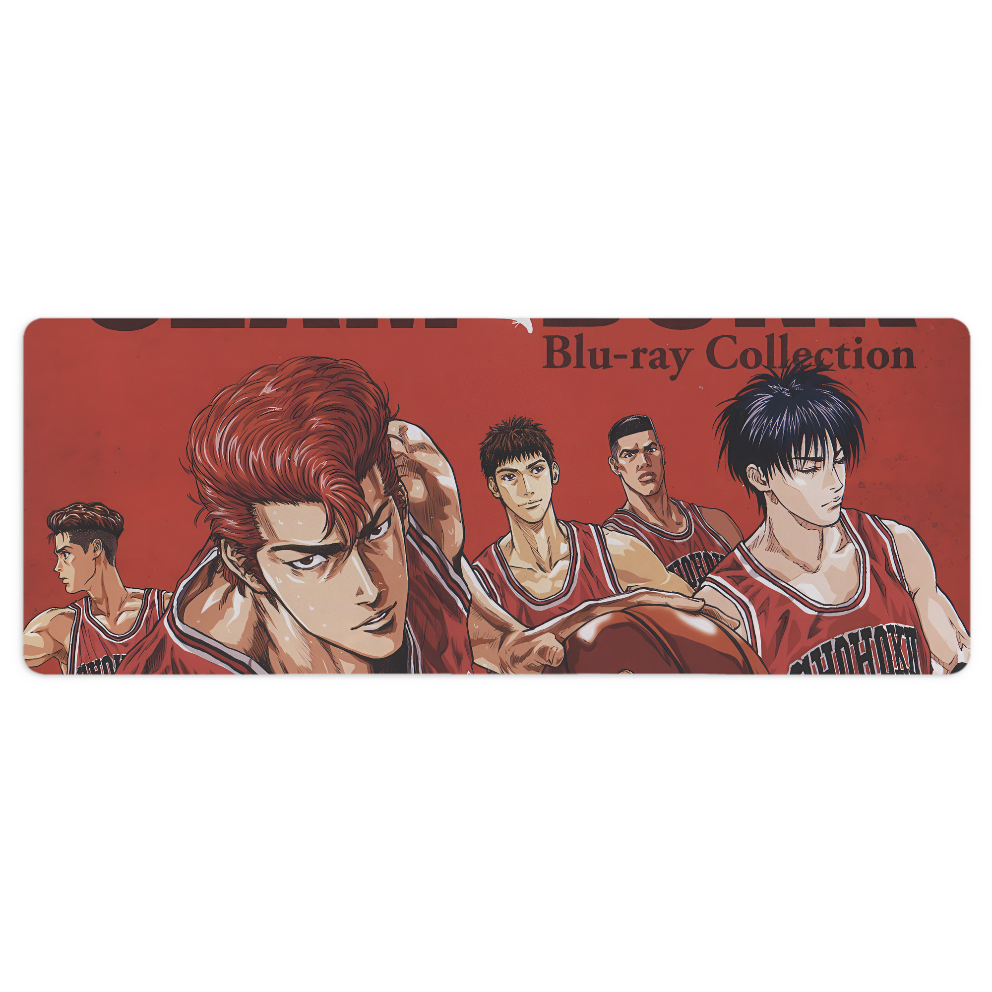 （画像用） SLAM DUNK／スラムダンク ステッチ加工 大判デスクマット／滑り止めマウスパッド