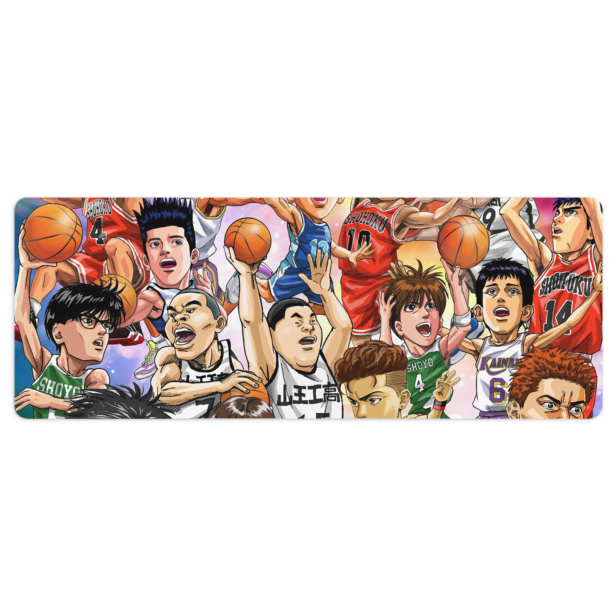 （画像用） SLAM DUNK／スラムダンク ステッチ加工 大判デスクマット／滑り止めマウスパッド