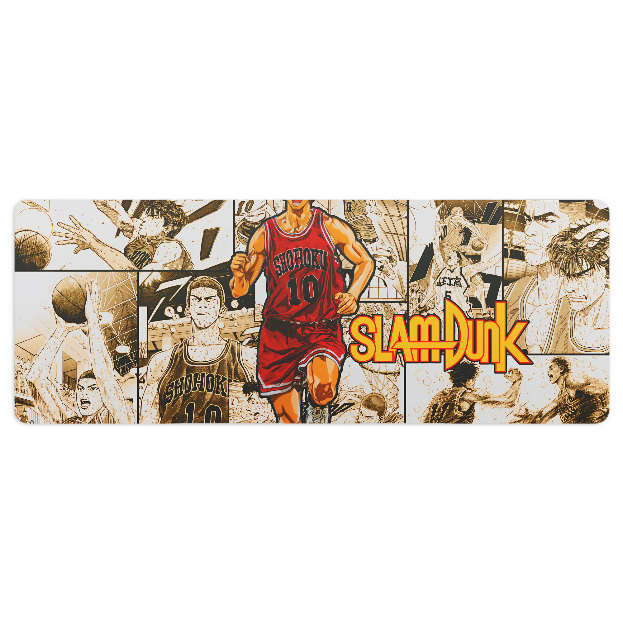 （画像用） SLAM DUNK／スラムダンク ステッチ加工 大判デスクマット／滑り止めマウスパッド
