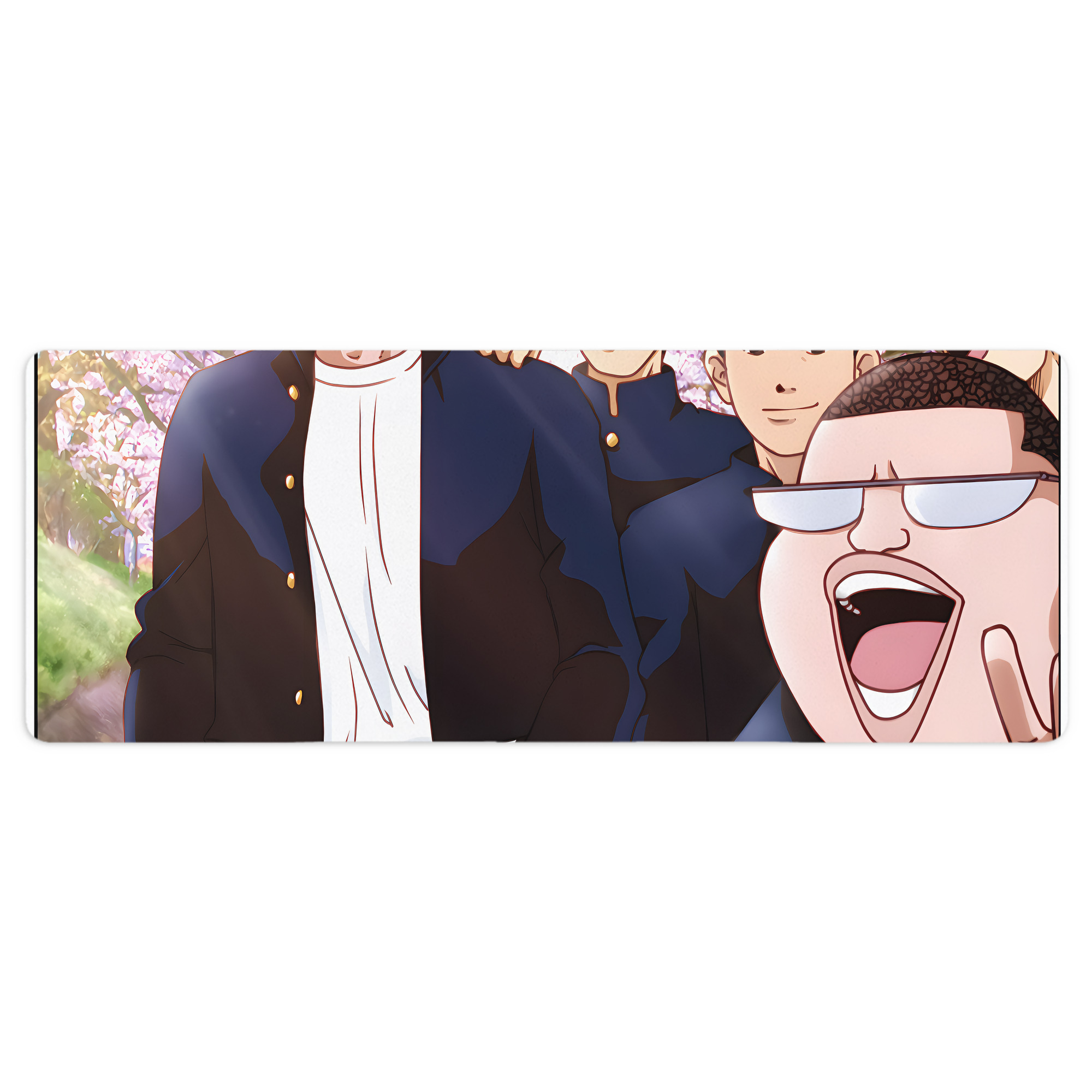 （画像用） SLAM DUNK／スラムダンク ステッチ加工 大判デスクマット／滑り止めマウスパッド