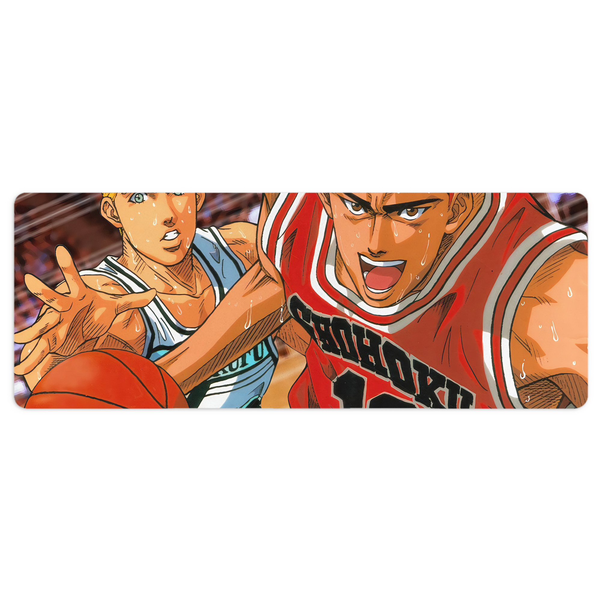 （画像用） SLAM DUNK／スラムダンク ステッチ加工 大判デスクマット／滑り止めマウスパッド