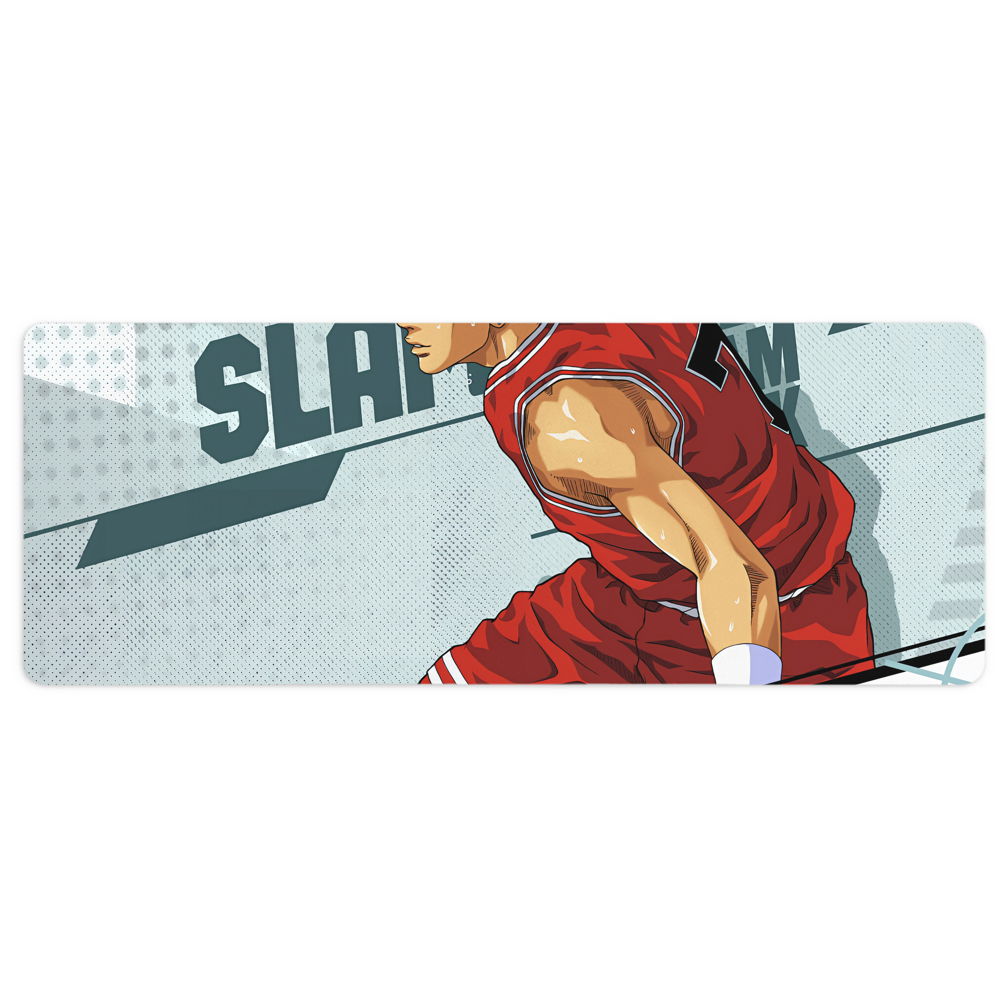 （画像用） SLAM DUNK／スラムダンク ステッチ加工 大判デスクマット／滑り止めマウスパッド