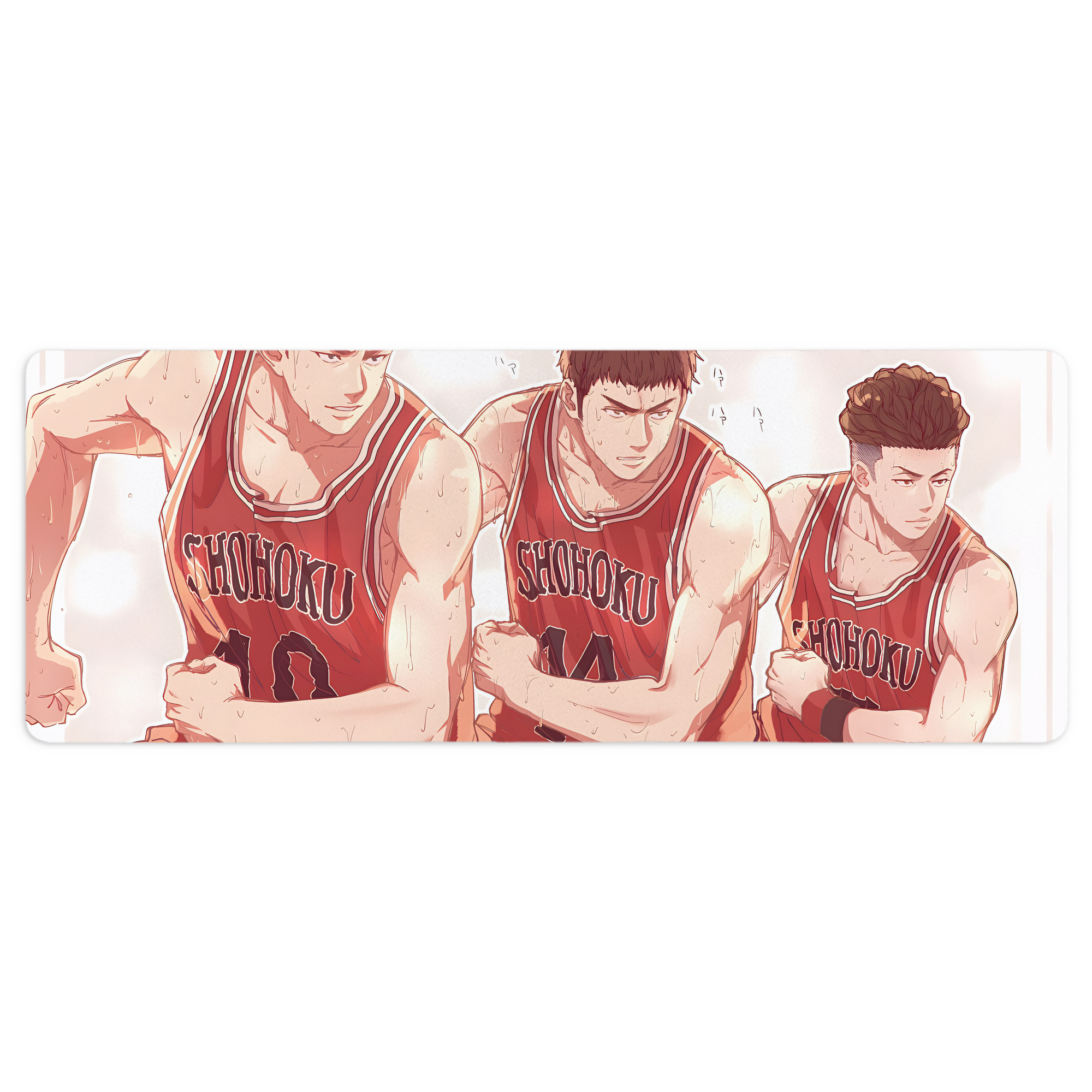 （画像用） SLAM DUNK／スラムダンク ステッチ加工 大判デスクマット／滑り止めマウスパッド