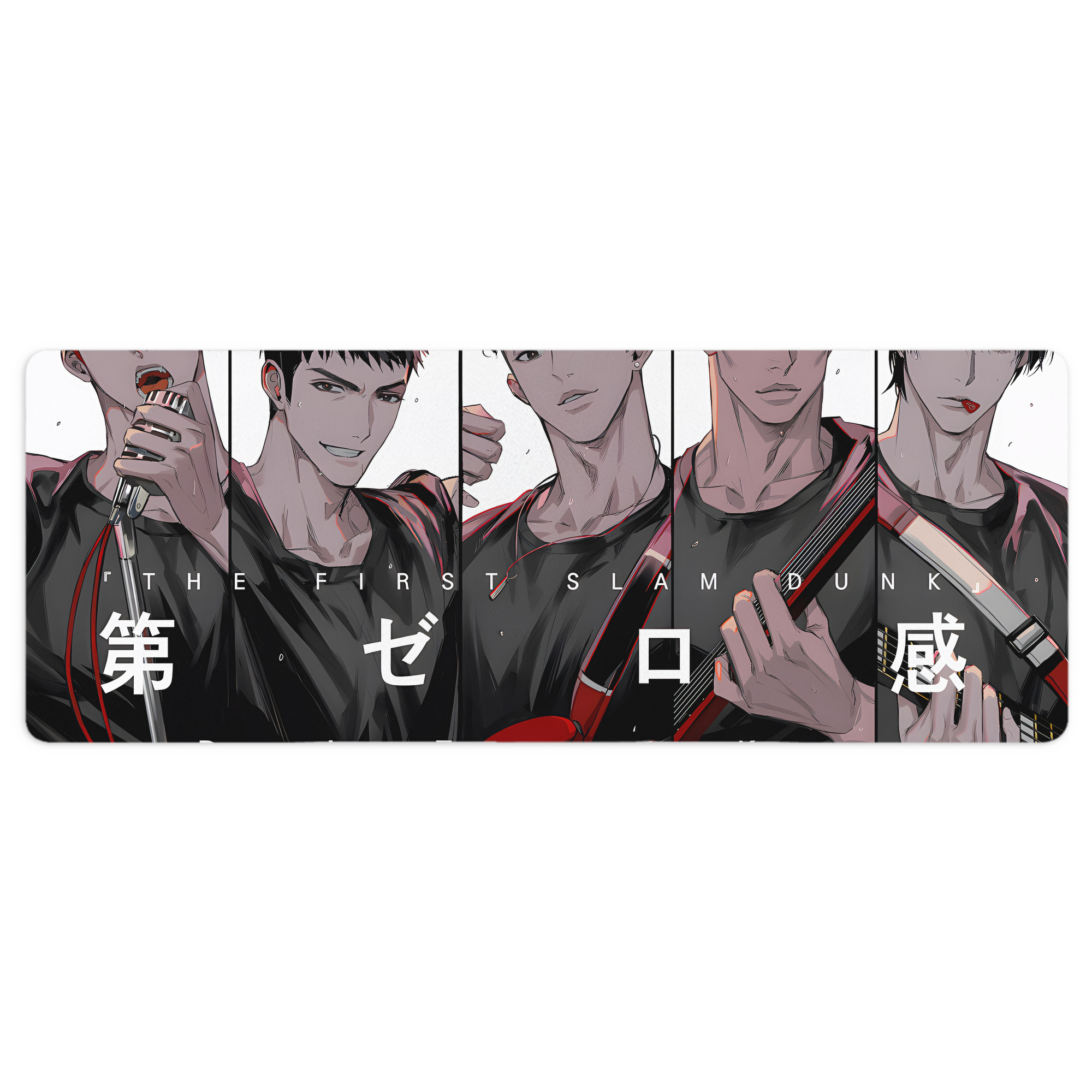 （画像用） SLAM DUNK／スラムダンク ステッチ加工 大判デスクマット／滑り止めマウスパッド