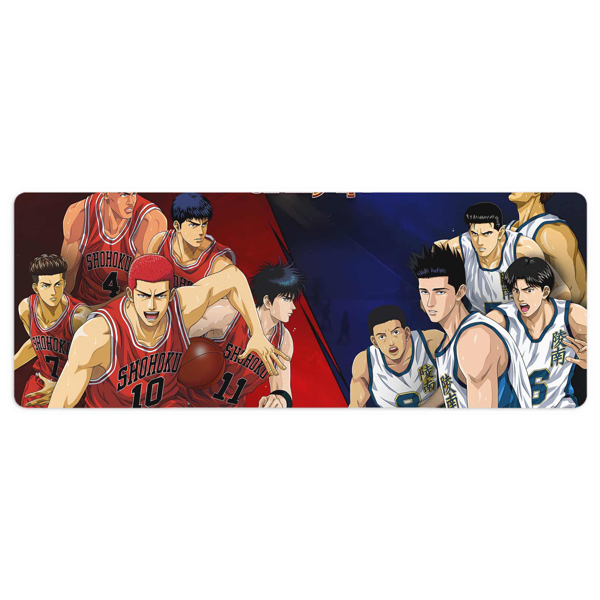 （画像用） SLAM DUNK／スラムダンク ステッチ加工 大判デスクマット／滑り止めマウスパッド