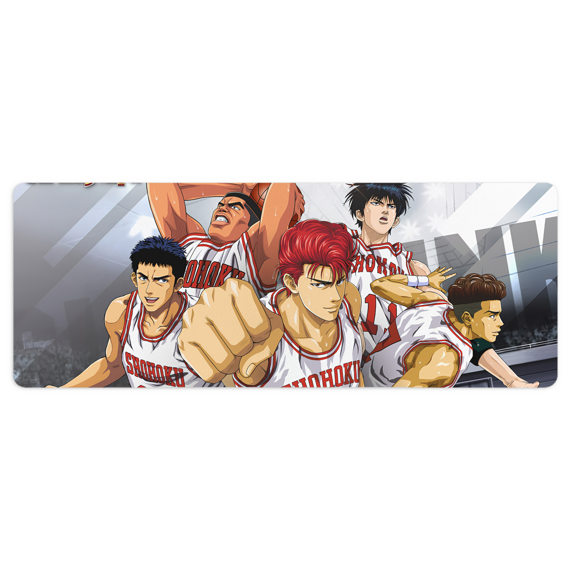 （画像用） SLAM DUNK／スラムダンク ステッチ加工 大判デスクマット／滑り止めマウスパッド