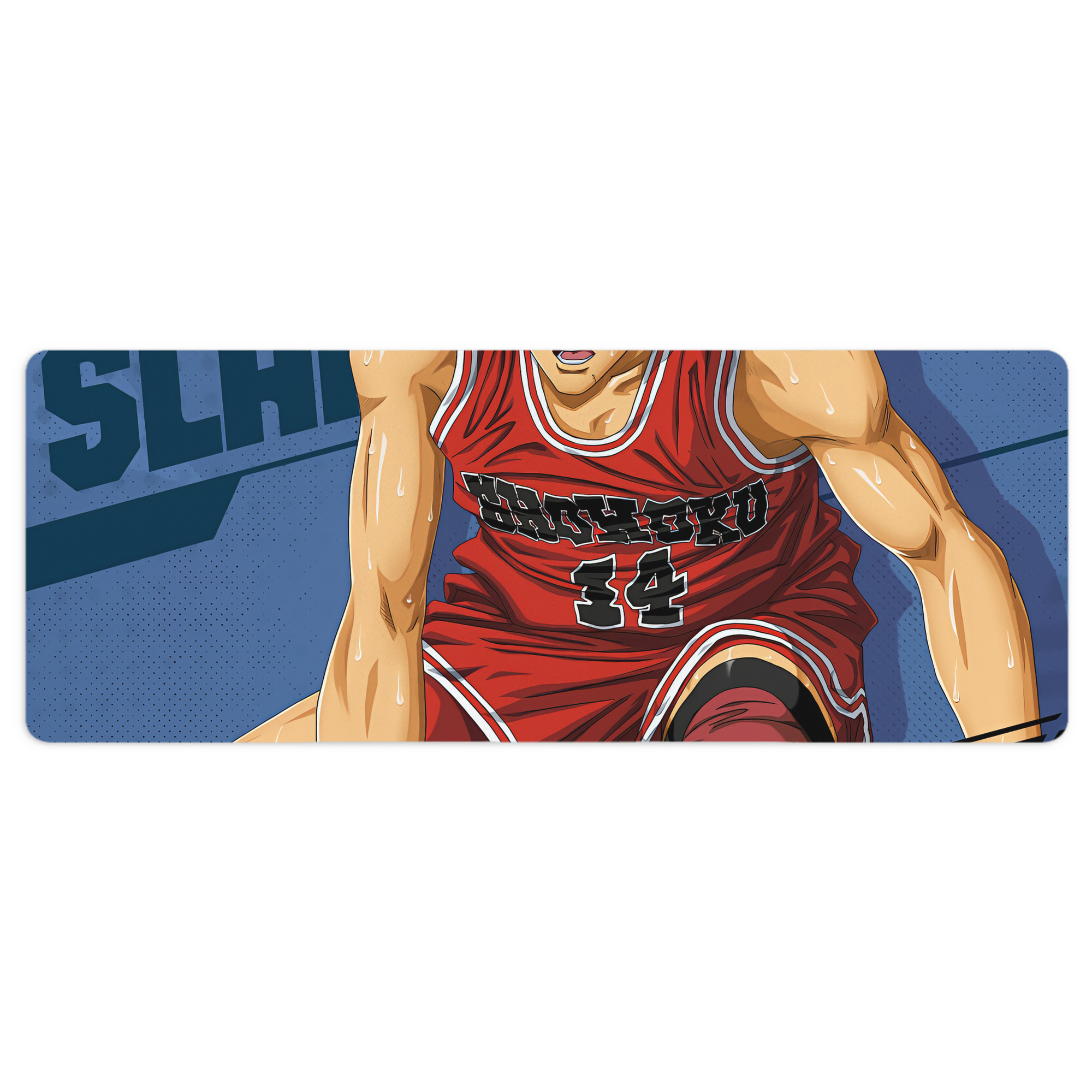 （画像用） SLAM DUNK／スラムダンク ステッチ加工 大判デスクマット／滑り止めマウスパッド