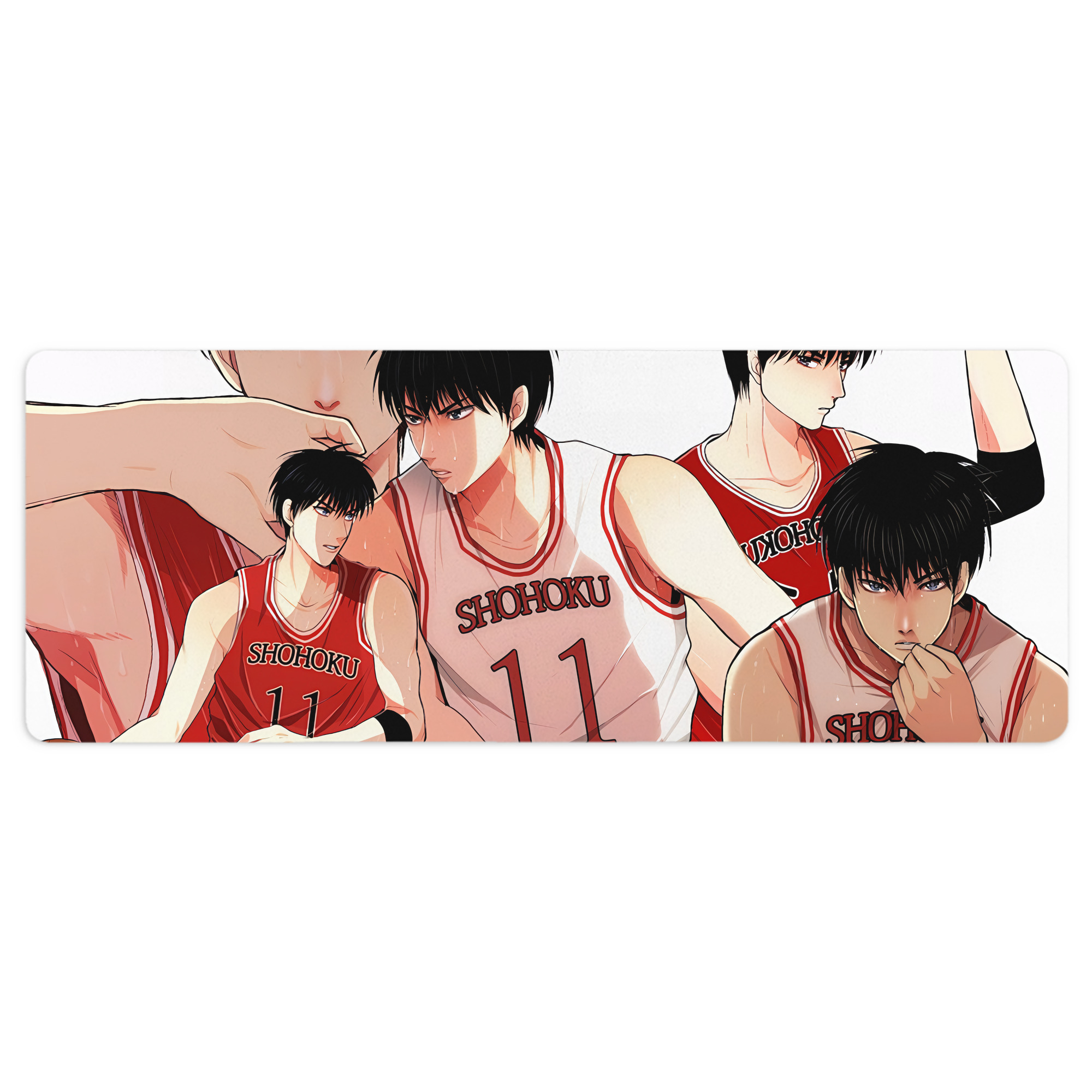 （画像用） SLAM DUNK／スラムダンク ステッチ加工 大判デスクマット／滑り止めマウスパッド