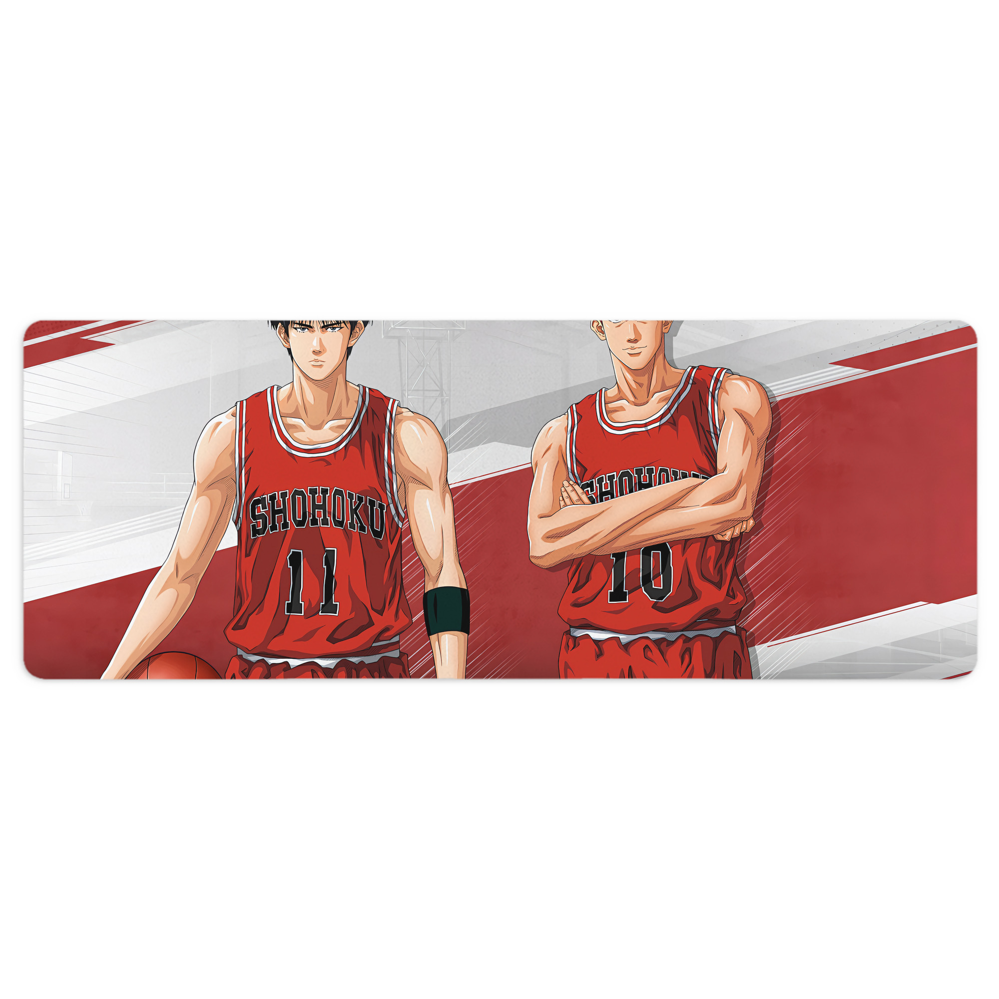（画像用） SLAM DUNK／スラムダンク ステッチ加工 大判デスクマット／滑り止めマウスパッド