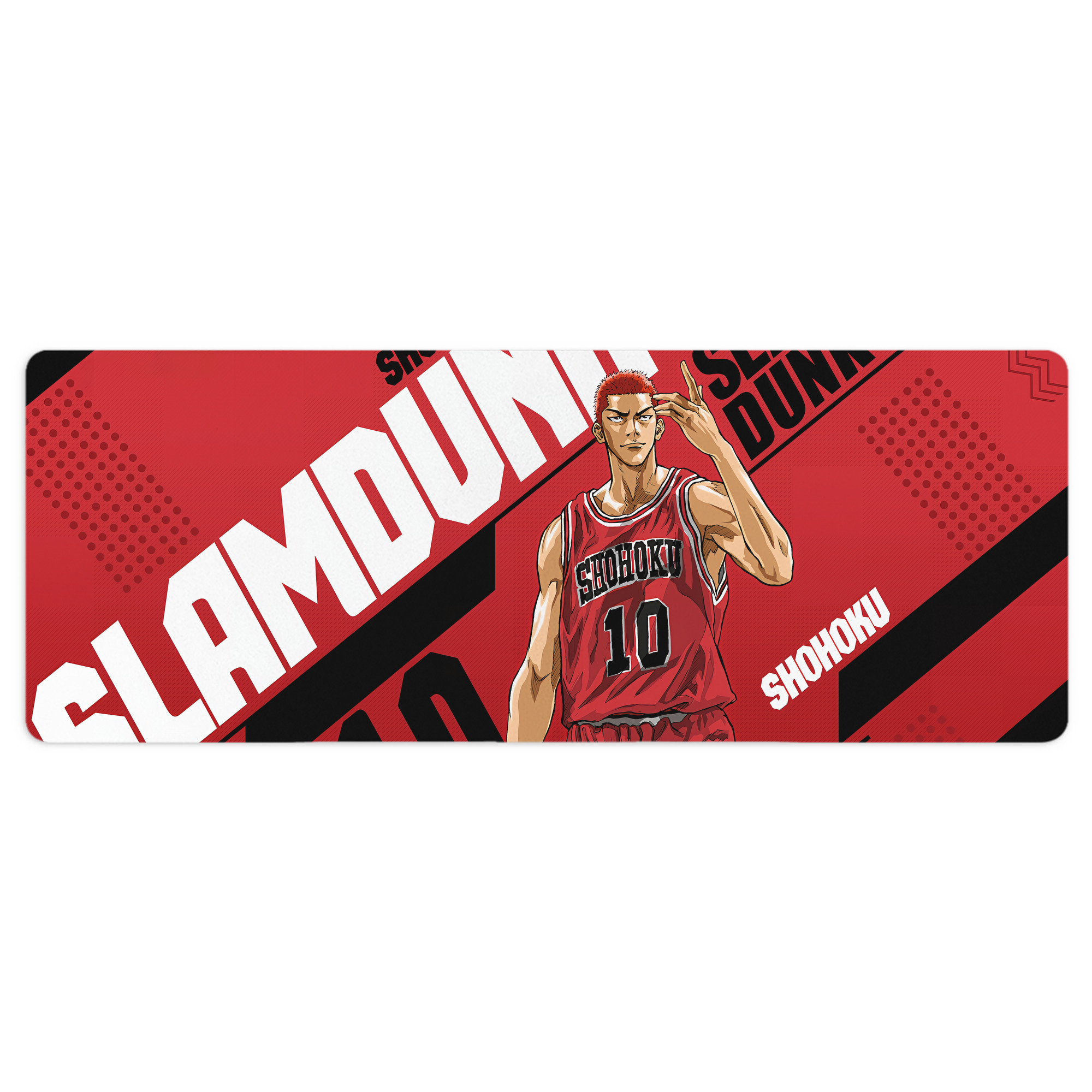（画像用） SLAM DUNK／スラムダンク ステッチ加工 大判デスクマット／滑り止めマウスパッド