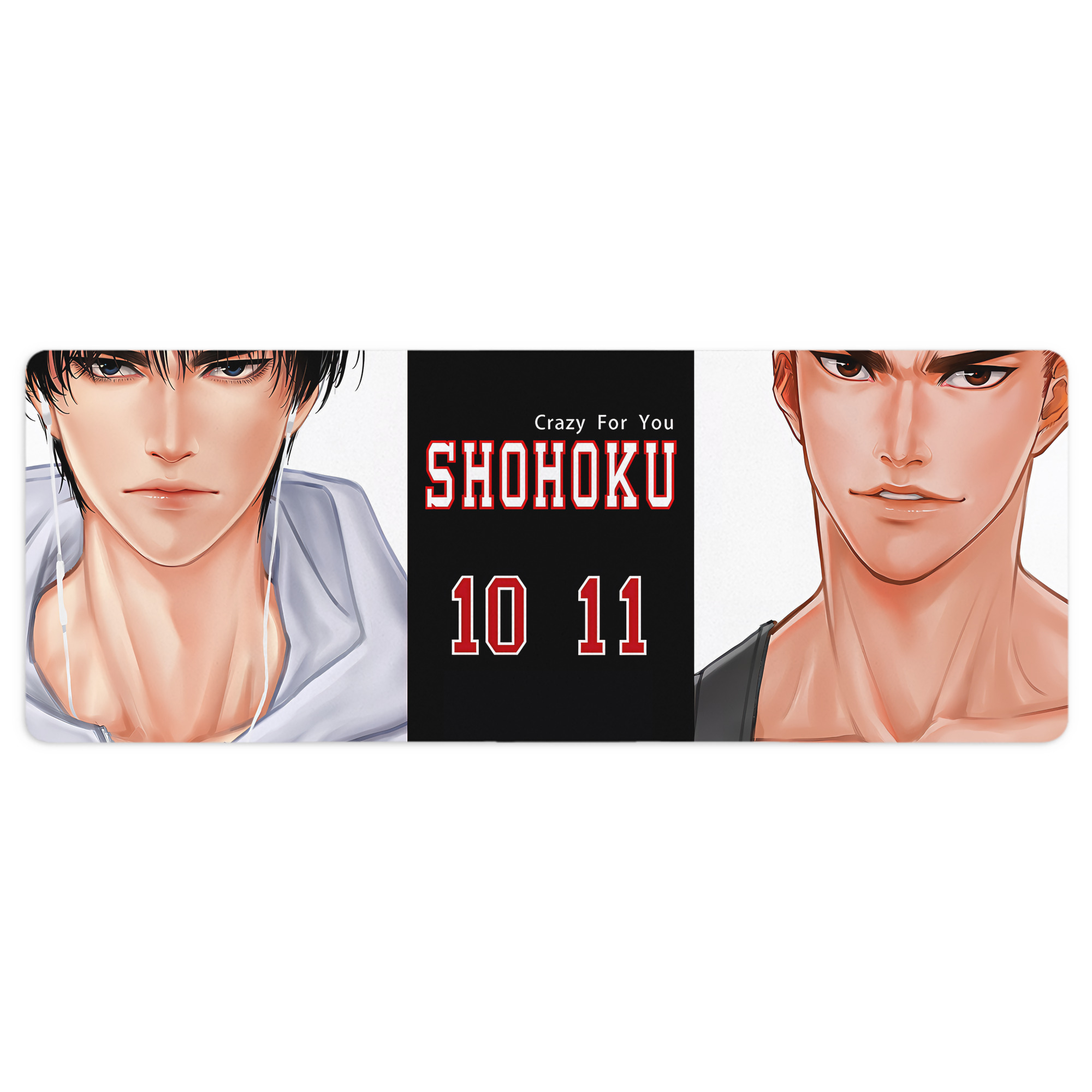 （画像用） SLAM DUNK／スラムダンク ステッチ加工 大判デスクマット／滑り止めマウスパッド